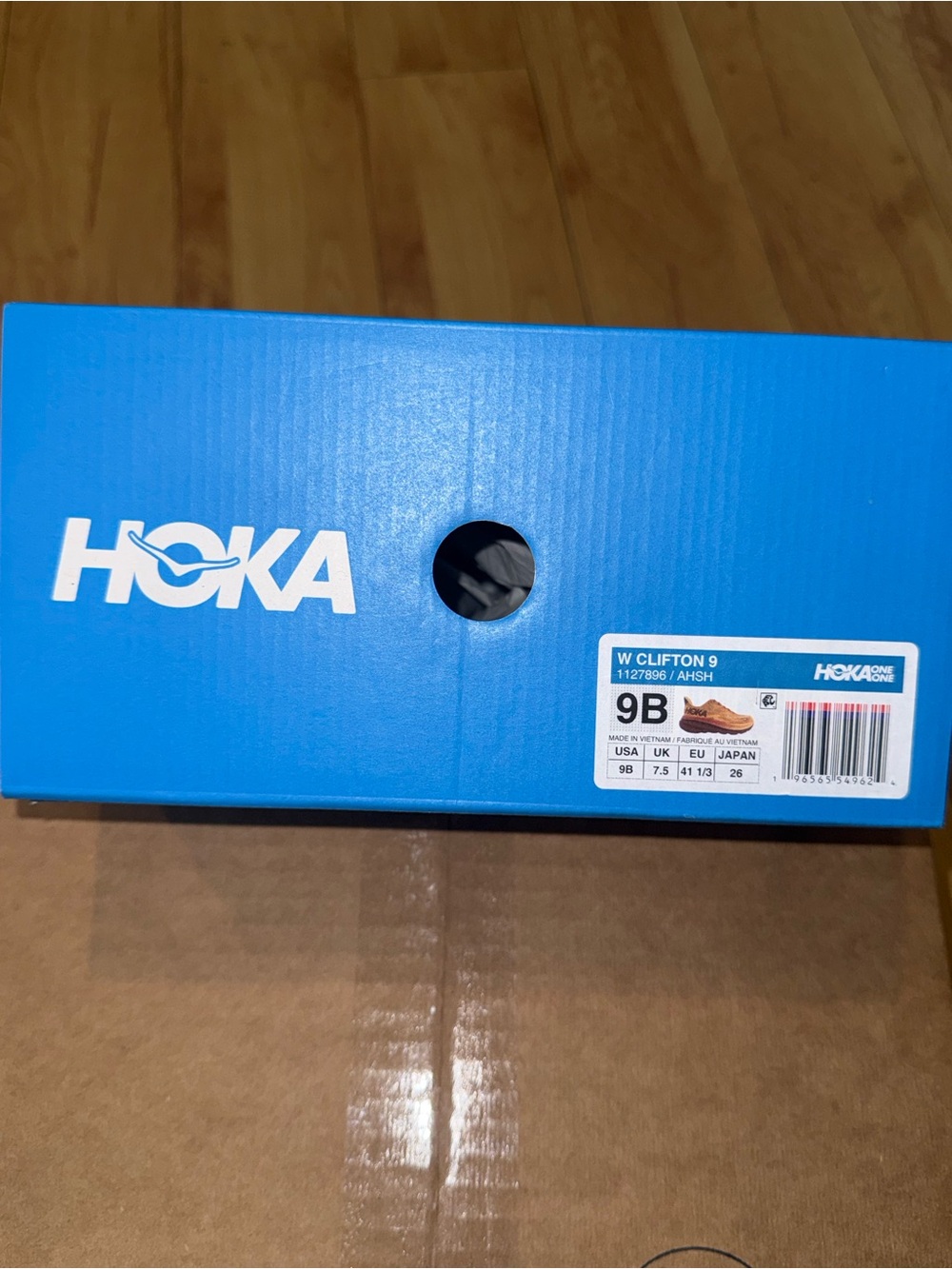 Hoka Orange Maroon Running Shoes - Picture 15 of 15